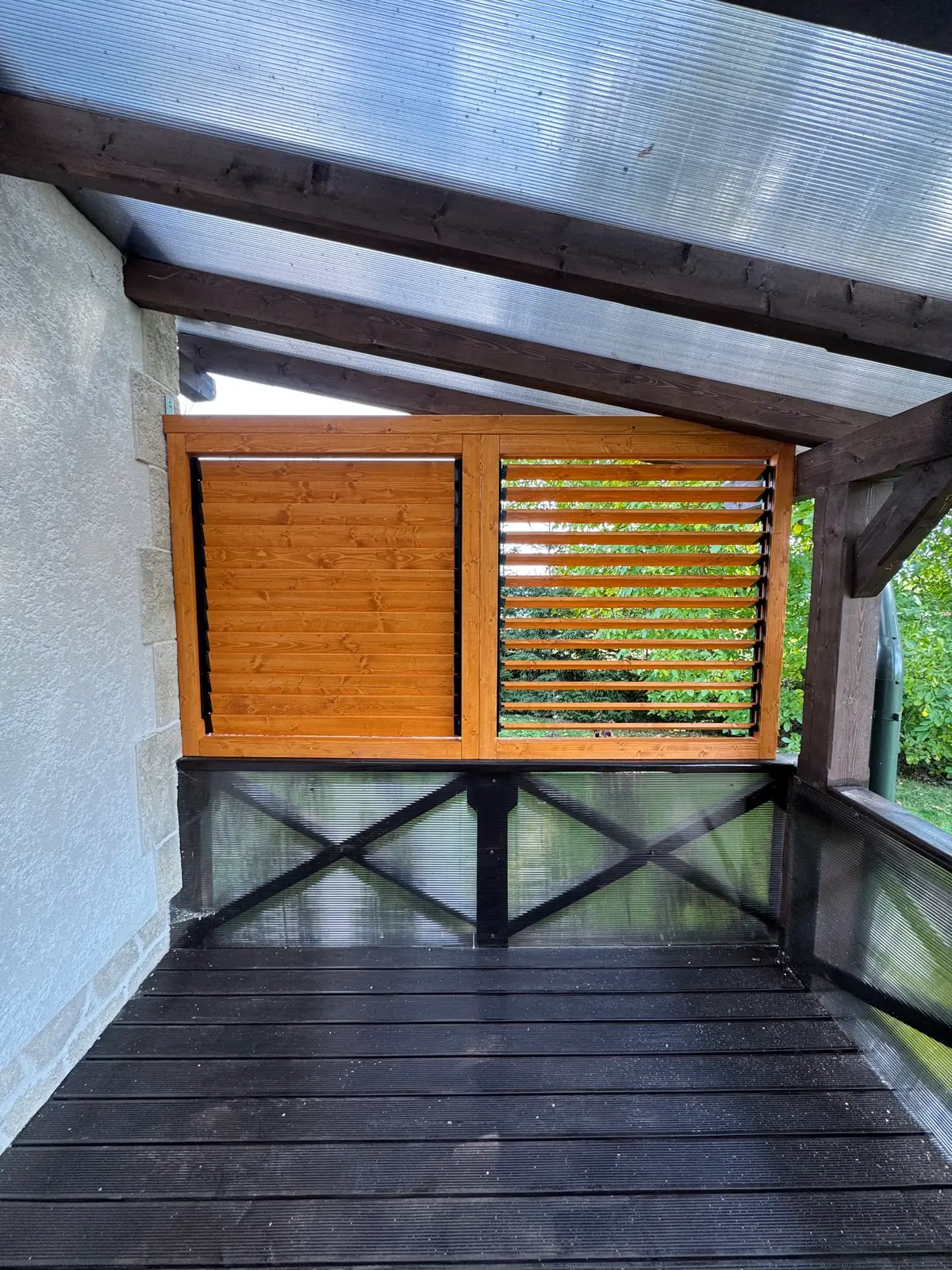 Dřevěné slunolamy – realizace Flowgarden, fotka 19 z 101