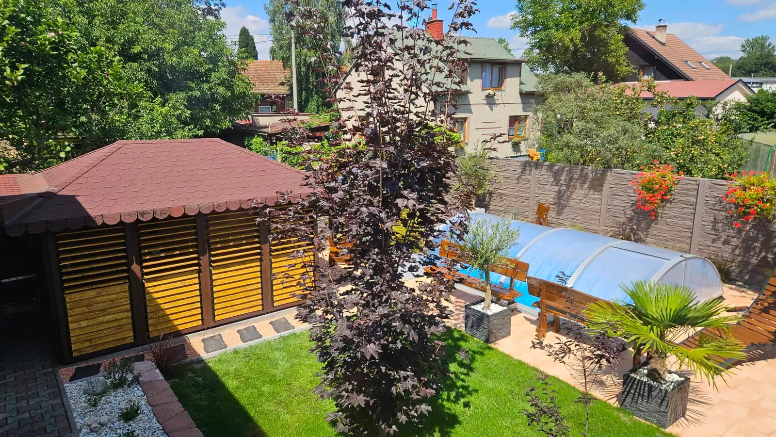 Dřevěné slunolamy – realizace Flowgarden, fotka 40 z 101