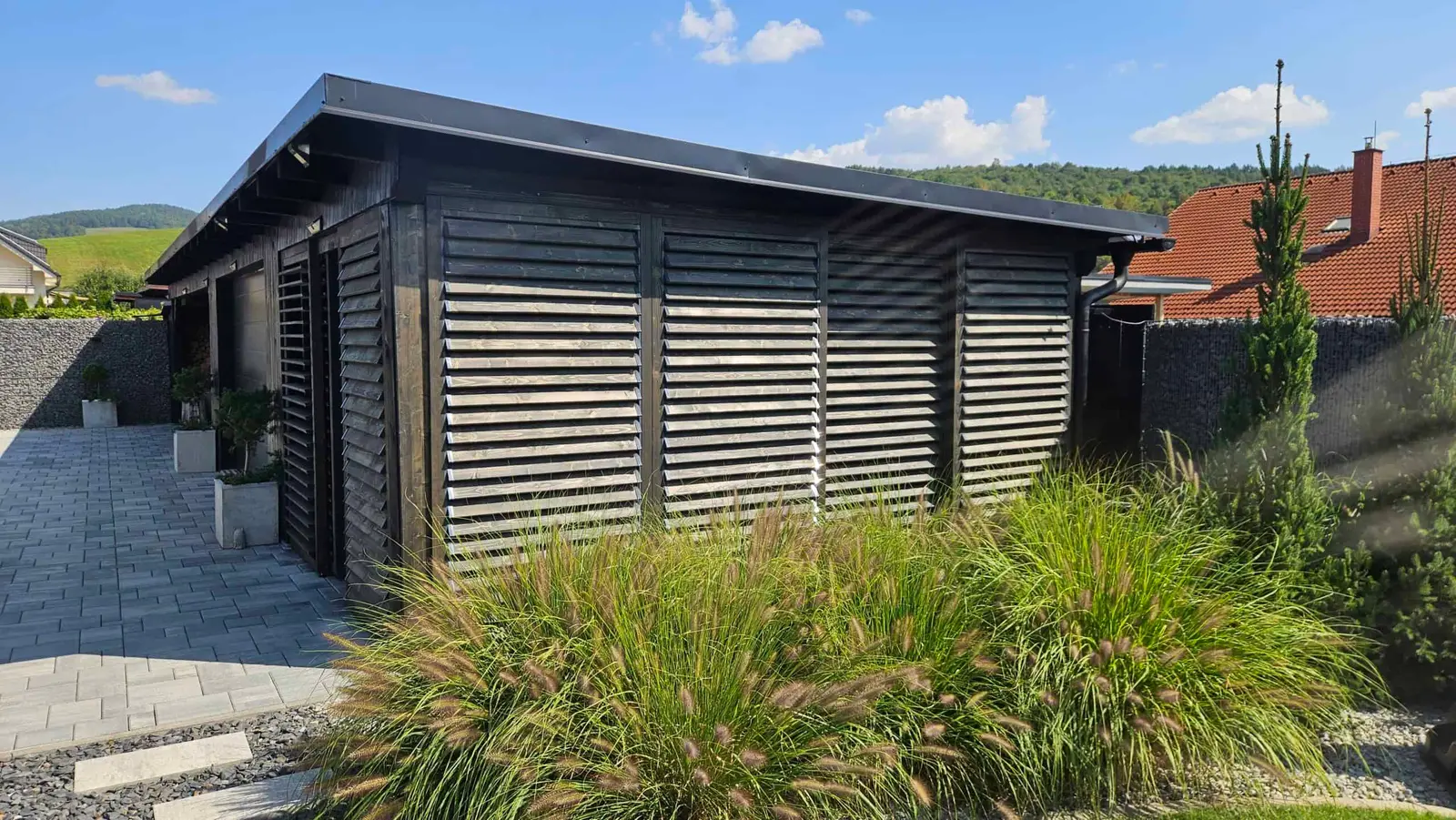 Dřevěné slunolamy – realizace Flowgarden, fotka 43 z 101
