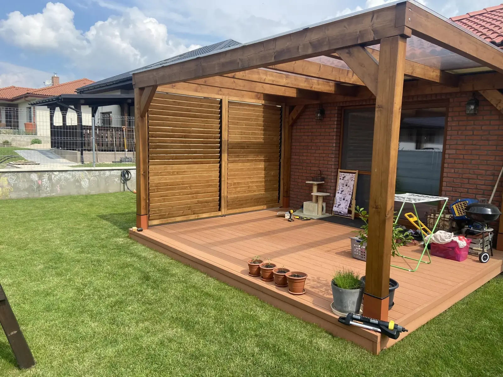 Dřevěné slunolamy – realizace Flowgarden, fotka 101 z 101