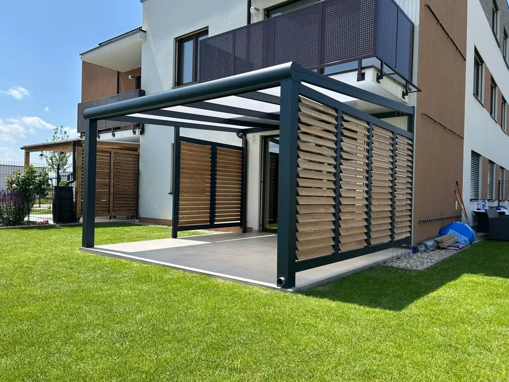 Hliníková pergola